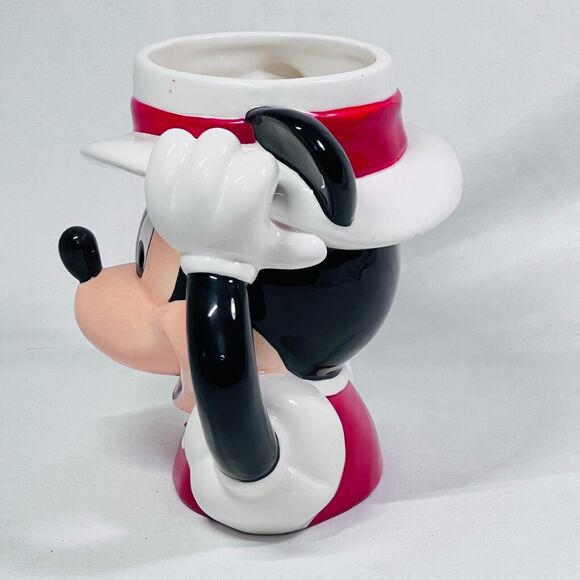 Disney Minnie Mouse Mug with Hat Ceramic Cup Coffee Tea Disneyland Collectable - Picture 3 of 6